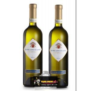 Vang ngọt Ý MOSCATO D‘asti Francesco Capetta