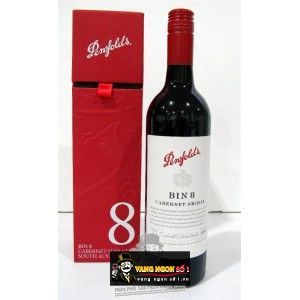 Rượu Vang Úc Penfolds Bin 8 Cabernet Shiraz bn2