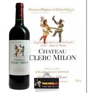 Vang Pháp CHATEAU CLERC MILON bn1