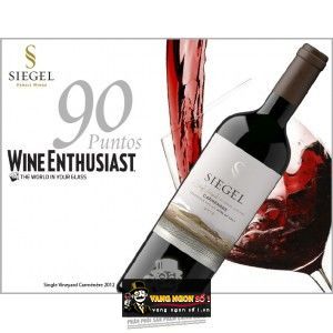 Rượu Vang Chile SIEGEL SINGLE VINYARD Cabernet Sauvignon bn1