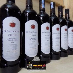 Vang Chile EL EMPERADOR Cabernet Carmenere bn1