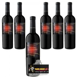 Rượu Vang Ý 18 độ PRIMITIVO DI MANDURIA SUPREMUS bn2