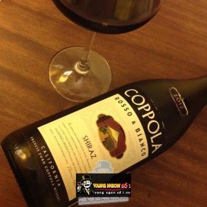 Rượu Vang Mỹ COPPOLA ROSSO BIANCO SHIRAZ bn1