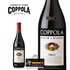 Rượu Vang Mỹ COPPOLA ROSSO BIANCO SHIRAZ bn2