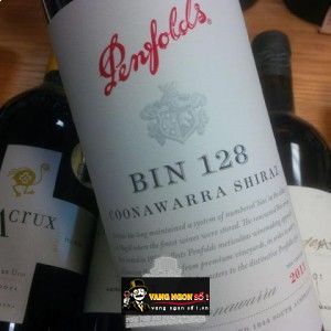 Rượu Vang Úc Penfolds BIN 128 SHIRAZ bn2