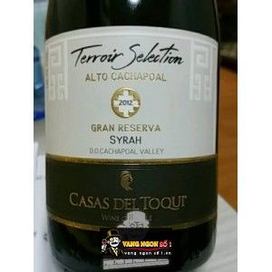 Vang Chile CASAS DEL TOQUI Gran Reserva Syrah bn1