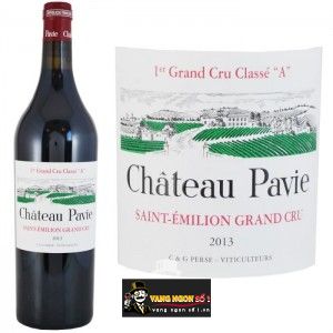 Vang Pháp CHATEAU PAVIE SAINT EMILION GRAND CRU CLASSE bn1