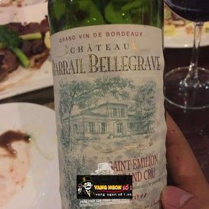 Vang Pháp CHATEAU BARRAIL BELLEGRAVE SAINT EMILION GRAND CRU bn1