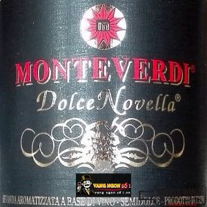Vang ngọt ý Hoàng Đế MONTEVERDI Dolce Novella bn2