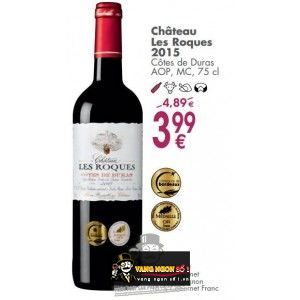 Vang Pháp Chateau LES ROQUES COTES DE DURAS bn2