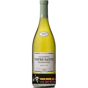 Rượu Vang Mỹ CALIFORNIA VOTRE SANTE CHARDONNAY
