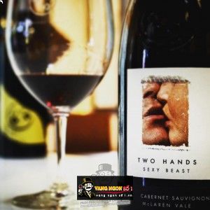 Rượu Vang ÚC TWO HANDS SEXY BEAST Cabernet Sauvignon bn1