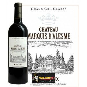 Vang Pháp CHATEAU MARQUIS D‘ALESME MARGAUX bn1