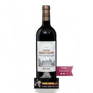 Vang Pháp CHATEAU MARQUIS D‘ALESME MARGAUX bn2