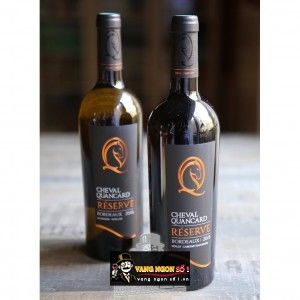 Vang Pháp CHEVAL QUANCARD RESERVE BORDEAUX Sauvignon Semillon bn2