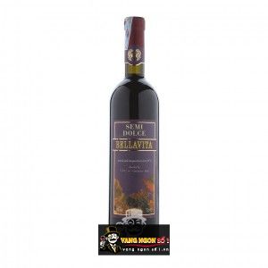 Vang Ngọt BELLAVITA SEMI DOLCE
