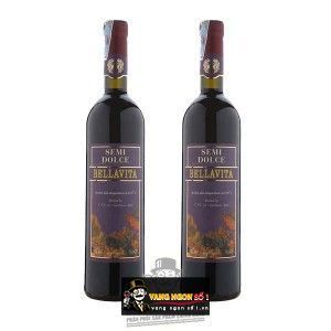 Vang Ngọt BELLAVITA SEMI DOLCE bn2