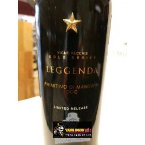Vang Ý LEGGENDA Primitivo Di Manduria Doc bn1