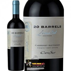 Vang Chile Cono Sur 20 BARRELS Limited Edition bn1