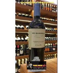 Vang Chile Cono Sur 20 BARRELS Limited Edition bn2