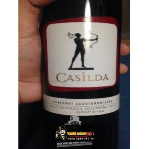 Vang Chile CASILDA Cabernet Sauvignon bn1