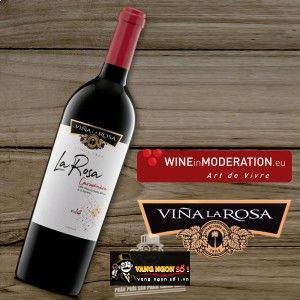 Vang Chile LA ROSA CARMENERE bn1