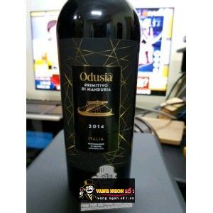 Vang Ý ODUSIA PRIMITIVO DI MANDURIA bn1