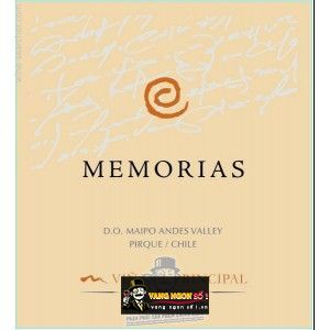 Rượu Vang Chile MEMORIAS bn2