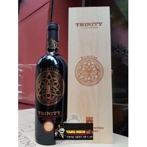 Vang Ý TRINITY PRIMITIVO 18.5 độ bn1