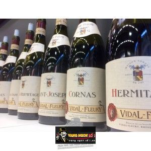 Vang Pháp CROZES HERMITAGE VIDAL FLEURY