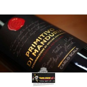 Vang Ý PRIMITIVO DI MANDURIA CARLO SCALA bn2