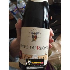 Vang Pháp COTES DU RHONE VIDAL FLEURY bn3