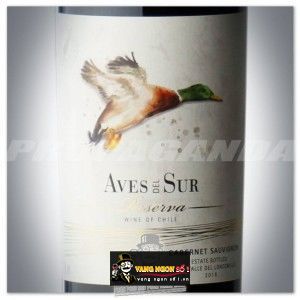 Vang Chile AVES DEL SUR RESERVA CABERNET SAUVIGNON bn2