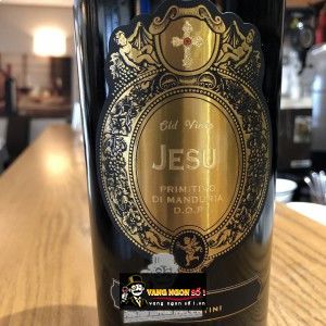 Vang Ý JESU PRIMITIVO DI MANDURIA 18,5 VOL bn2