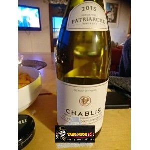 Vang Pháp CHABLIS PATRIARCHE bn2