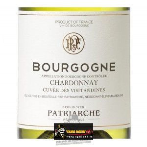 Vang Pháp PATRIARCHE BOURGOGNE CHARDONNAY bn2