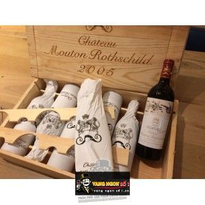 Vang Pháp CHATEAU MOUTON ROTHSCHILD 2005 bn4