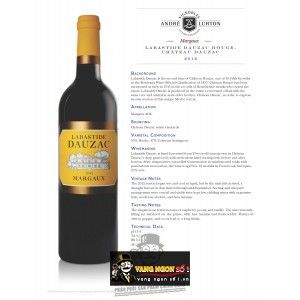 Vang Pháp LABASTIDE DAUZAC MARGAUX bn2