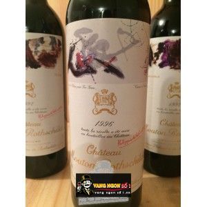 Vang Pháp CHATEAU MOUTON ROTHSCHILD PAUILLAC 1996 bn1