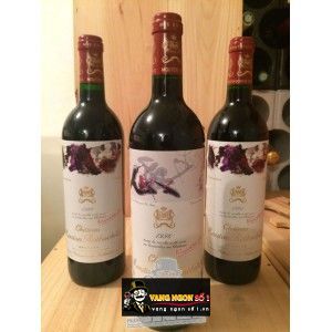 Vang Pháp CHATEAU MOUTON ROTHSCHILD PAUILLAC 1996 bn4