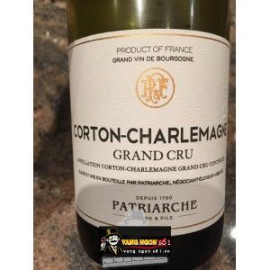 Vang Pháp PATRIARCHE CORTON CHARLEMAGNE GRAND CRU bn1