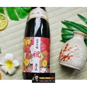 Rượu Sake Junmai Ginjo Iwai 720ML bn3