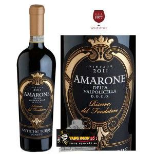 Vang Ý AMARONE DELLA VALPOLICELLA RISERVA DEL FONDATORE bn1