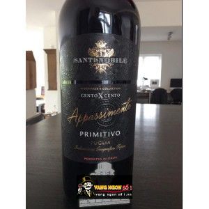 VANG Ý SANTI NOBILE APPASSIMENTO PRIMITIVO 99 ĐIỂM bn1