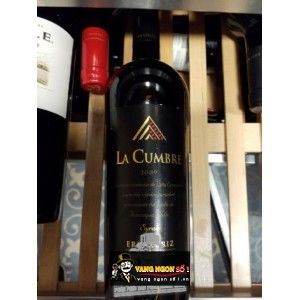 Rượu Vang Chile ERRAZURIZ LA CUMBRE SYRAH bn3