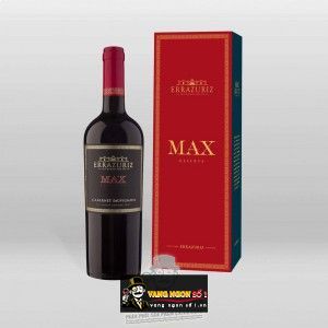 Vang Chile ERRAZURIZ MAX RESERVA MERLOT bn1