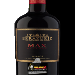 Vang Chile ERRAZURIZ MAX RESERVA MERLOT bn2