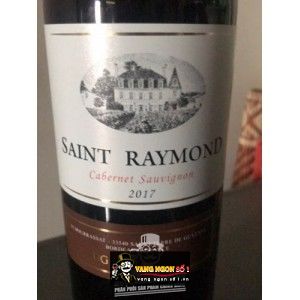Vang Pháp SAINT RAYMOND CABERNET SAUVIGNON bn1