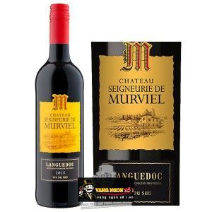 VANG PHÁP CHATEAU SEIGNEURIE DE MURVIEL LANGUEDOC bn3