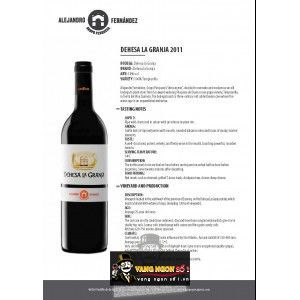 Vang Tây Ban Nha DEHESA LA GRANJA bn4